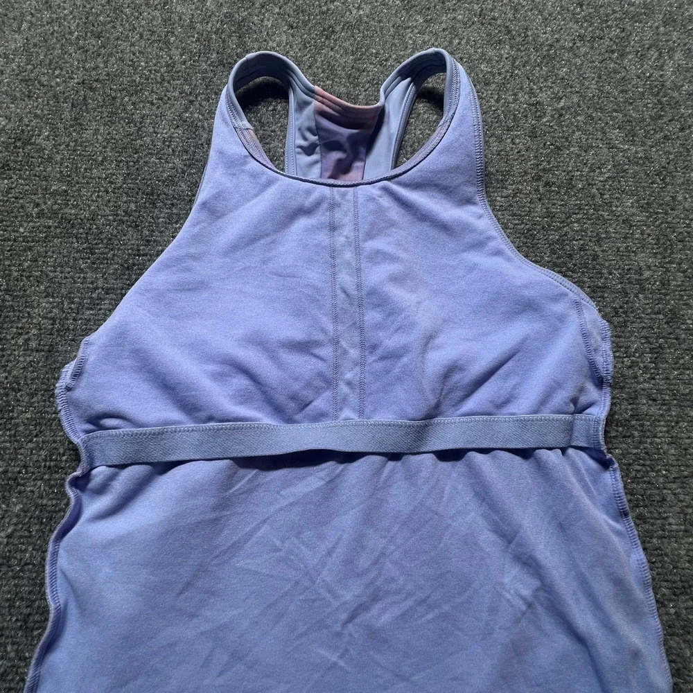 Athleta Girl Purple Pink Tie Dye Tankini Swimsuit Set XL 14 Swim Shorts Beach